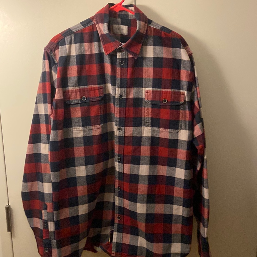 Men’s Jachs Brawny Plaid Flannel Shirt